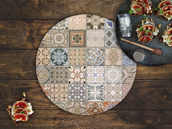 Charola Giratoria - Mosaico Café
